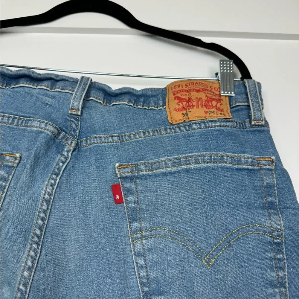 Levi Strauss & Co Straight Leg Baggy Jeans Size W34 L29
